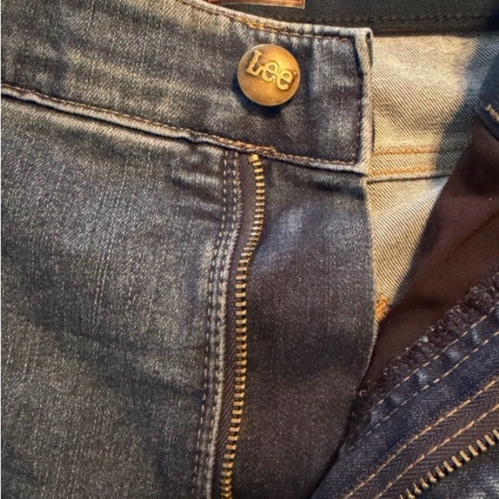 Lee Women's Skinny Jeans in Blue - Picture 10 of 11